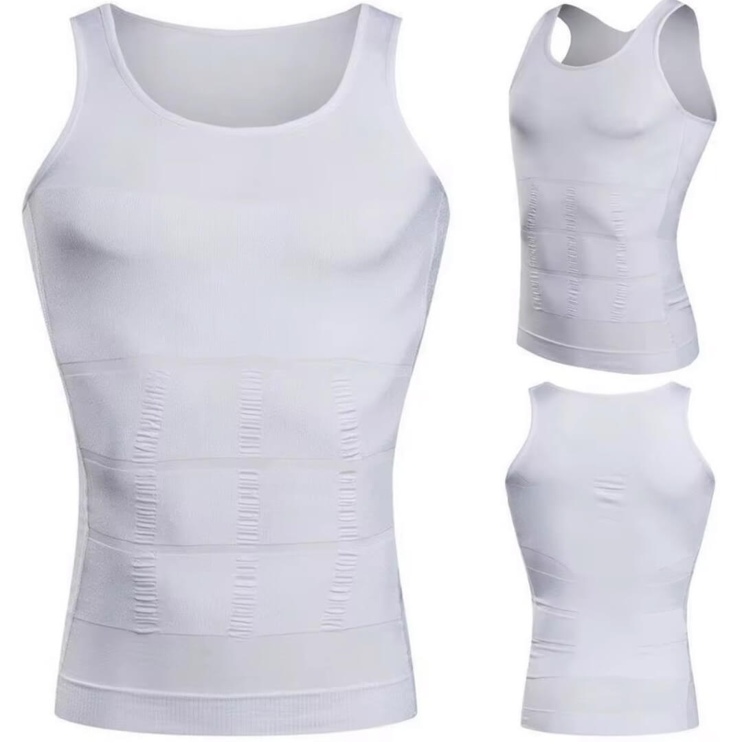 Débardeur Gainant Homme | Effet Sculptant & Amincissant 🧍🏾