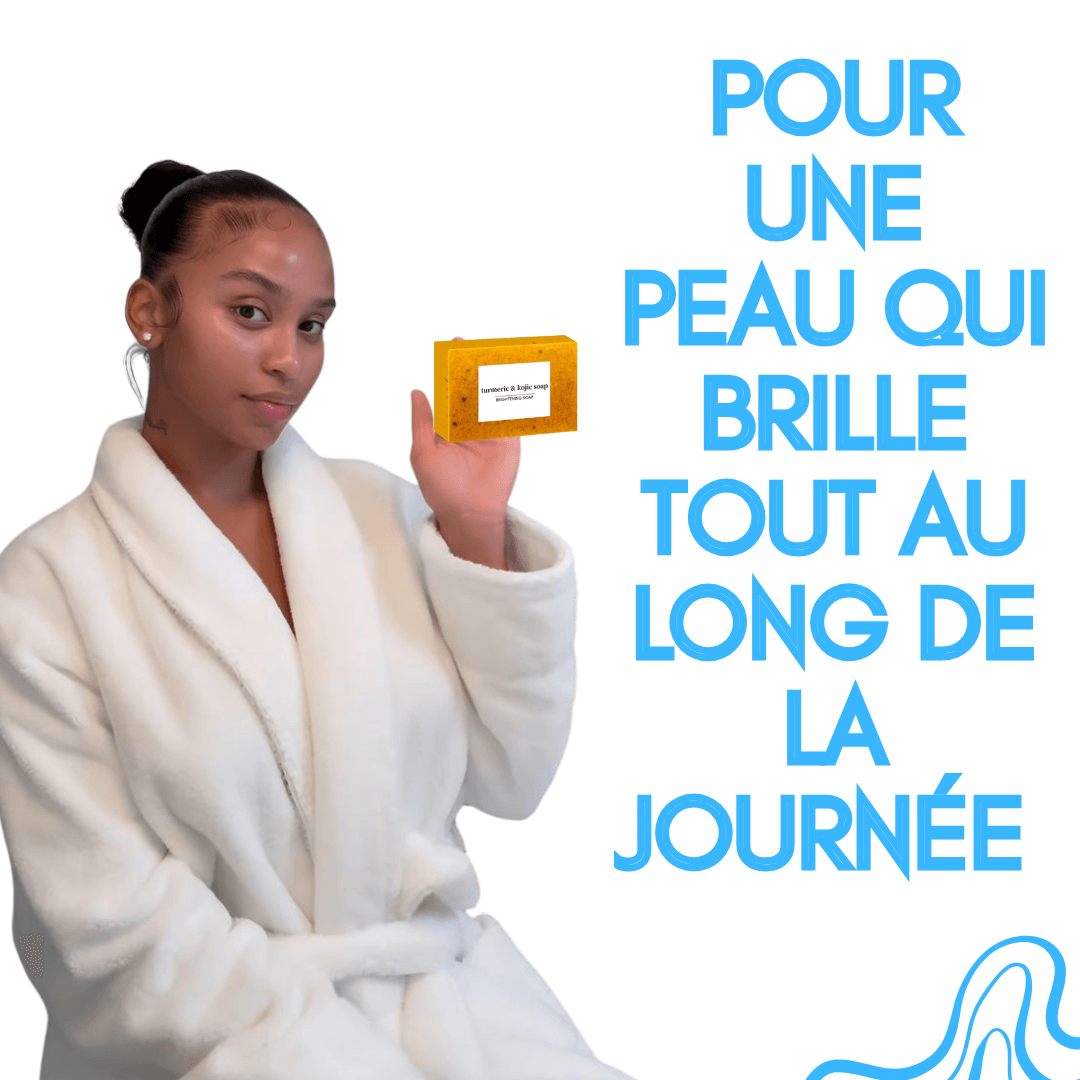 Savon au Curcuma | Purifiant et éclaircissant🚿